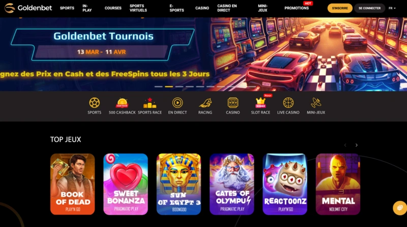 Goldenbet Homepage